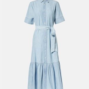 Polo by Ralph Lauren Light Blue Maxi Dress